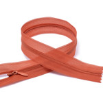 Молния Mzip пласт. потайная №3 50см н/р цв.F286 терракотовый уп.50шт