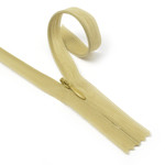 Mzip Молния  пласт. потайная №3 20см н/р цв.F245 бежевый уп.50шт ПОТАЙ.НР/20.237.БЕЖ