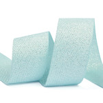 Лента-тесьма 25 мм киперная 5г металлизированная TBYT14 цв.S543 синий уп.22,85м