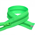 Молния Mzip пласт. спираль №5-N 45см цв.F334 ярк.зеленый уп.50шт