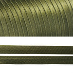 Косая бейка TBY атласная шир.15мм цв.F263 хаки уп.132 м