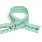 Молния Mzip пласт. спираль №5-N 40см цв.S004 полынь уп.50шт