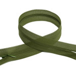 Молния Mzip пласт. потайная №3 50см н/р цв.F264 болотный уп.50шт