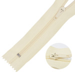 Mzip Молния  брючная №4 замок полуавтомат, 20см н/р цв.F306 св.бежевый уп.100шт БРЮЧ.20.296