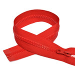 Mzip Молния  трактор №5 1 замок усил.зв., 40см, цв.F148 красный уп.50шт ТР5/ТН/40.145