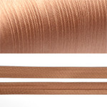 Косая бейка TBY атласная шир.15мм цв.F293 св.коричневый уп.132 м