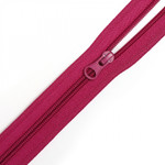 Молния Mzip пласт. спираль №5-N 18см н/р цв.S258 яр.фуксия уп.50шт