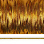 Резинка-шнур 1,5мм шляпная круглая TBY цв. золото боб.100м