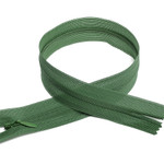 Молния Mzip пласт. потайная №3 50см н/р цв.F268 оливково-зеленый уп.50шт