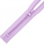 Молния Mzip пласт. спираль №5-N 18см н/р цв.F166 лавандовый уп.50шт