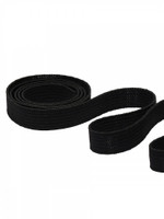 Резинка TBY вязаная Стандарт 4мм черный 4,3г в инд.упаковке пасма 200м