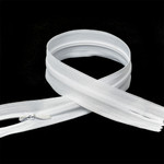 Молния Mzip пласт. потайная №3 65см н/р цв.F101 белый уп.50шт