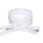 Молния Mzip пласт. спираль №5-N 45см цв.F101 белый уп.50шт