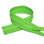 Молния Mzip трактор №5 1 замок усил.зв., 45см, цв.F238 ярк.зеленый уп.50шт