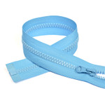 Mzip Молния  трактор №5 1 замок усил.зв., 55см, цв.F331 голубой уп.50шт ТР5/ТН/55.319.ГОЛУБ