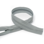 Молния Mzip пласт. потайная №3 50см н/р цв.S396 св.серый уп.50шт