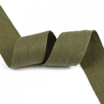 Лента-тесьма 30мм киперная 7,8г хлопок TBY.CT цв.F264 хаки уп.5м