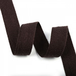 Лента-тесьма 20мм киперная 5,0г хлопок TBY.CT цв.F302 коричневый уп.5м