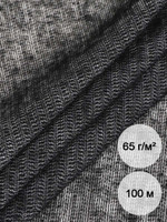 IDEAL Дублерин IdealTex трикотажный 65г/м² 132 TD/BK черный 150см рул.100м 132-TD/BK/150/65/ЧЕ