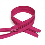 Молния Mzip пласт. спираль №5-N 50см цв.S258 яр.фуксия уп.50шт