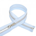 Молния Mzip спираль №5 декор. 65см цв.S350 св.голубой уп.50шт