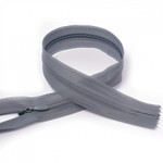 Молния Mzip пласт. потайная №3 20см н/р цв.F316 серый уп.50шт