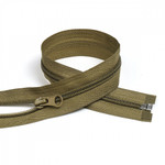 Молния Mzip пласт. спираль №5-N 40см цв.S888 св.хаки уп.50шт