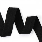 Лента-тесьма 20мм киперная 5,0г хлопок TBY.CT цв.F322 черный уп.50м