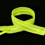 Молния Mzip пласт. потайная №3 20см н/р цв.F229 ярк.салатовый уп.50шт