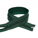 Молния Mzip пласт. спираль №5-N 40см цв.F273 т.зеленый уп.50шт