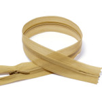 Молния Mzip пласт. потайная №3 20см н/р цв.F277 бежевый уп.50шт