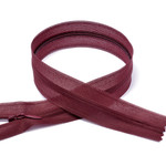 Молния Mzip пласт. потайная №3 50см н/р цв.F179 т.бордовый уп.50шт