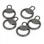 Пуллер Mzip универсальный для бегунка арт. PUL.BLNICK.7 цв. черный никель уп. 50шт