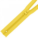 Молния Mzip пласт. спираль №5-N 18см н/р цв.F110 желтый уп.50шт