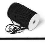 Резинка TBY вязаная Стандарт 4мм черный 3,9г в инд.упаковке бобина 200м