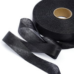 Лента Idealtex нитепрошивная клеевая по долевой 25м 45г/м в инд.упаковке черный 4725B рул.100м