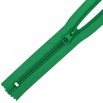 Молния Mzip пласт. спираль №5-N 18см н/р цв.F258 зеленый уп.50шт