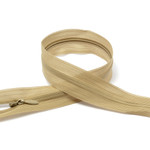 Mzip Молния  пласт. потайная №3 20см н/р цв.F292 бежевый уп.50шт ПОТАЙ.НР/20.282