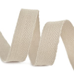 Лента-тесьма 15мм киперная 3,8г хлопок TBY.CT цв.S185 серебристый пион уп.5м