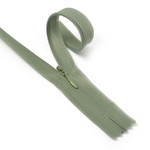 Mzip Молния  пласт. потайная №3 20см н/р цв.F324 оливковый уп.50шт ПОТАЙ.НР/20.312.ОЛИВ