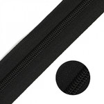 Молния Mzip рулонная СП#8 цв.F322 черный уп.100м