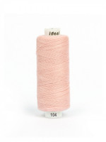 IDEAL Нитки  бытовые 40⁄2 полиэстер 366м цв.104 пудровый уп.10шт 40⁄2.IDEAL.104