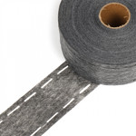 Лента Idealtex корсажная клеевая 60м в инд.упаковке 10-40-10 серый 40гр 6760G рул.100м