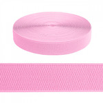 Резинка TBY помочная Ультра 40мм 134 розовый рул.25м