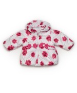Куртка, Весна-Осень, Розовые розы  арт. 7110 (80 см)