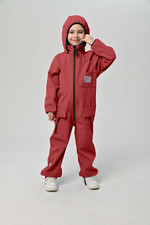 Комбинезон, Весна-Осень, SoftShell, Коралл арт. 210 (110 см)