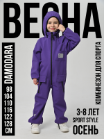 Комбинезон, Весна-Осень, SoftShell, Фиолетовый арт. 210 (116 см)