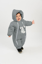 Комбинезон, Зима, Темно-серый, арт. 247шм (86 см)