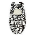 Конверт для сна и прогулок, Черные медведи на белом арт.512Ш (98 см)