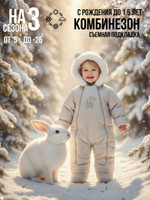 Комбинезон, Светлый лен арт. 267шм/2 (86 см)